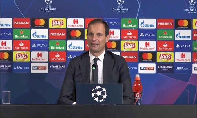 Allegri su Cr7: "E' dispiaciuto..come tutti"