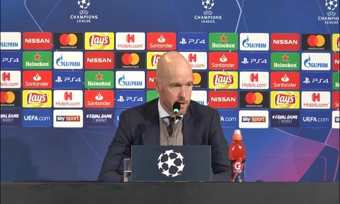 Ten Hag: "Serata indimenticabile per l'Ajax"