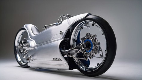Fuller Moto 2029, l'avveniristica due ruote del futuro