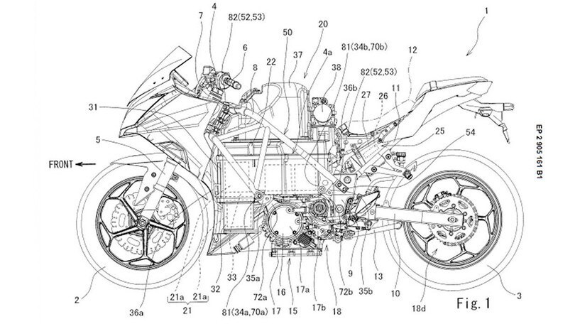 Kawasaki, in arrivo Ninja elettrica con batteria rimovibile?