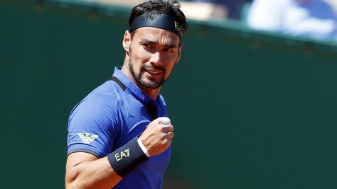 Tennis, Fognini epico. 2-0 a Nadal, è finale a Montecarlo!