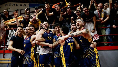 Basket, la Virtus Roma conquista la Serie A