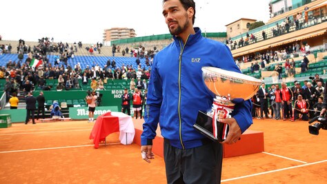 Tennis, Fognini: «Vincere a Montecarlo è straordinario»
