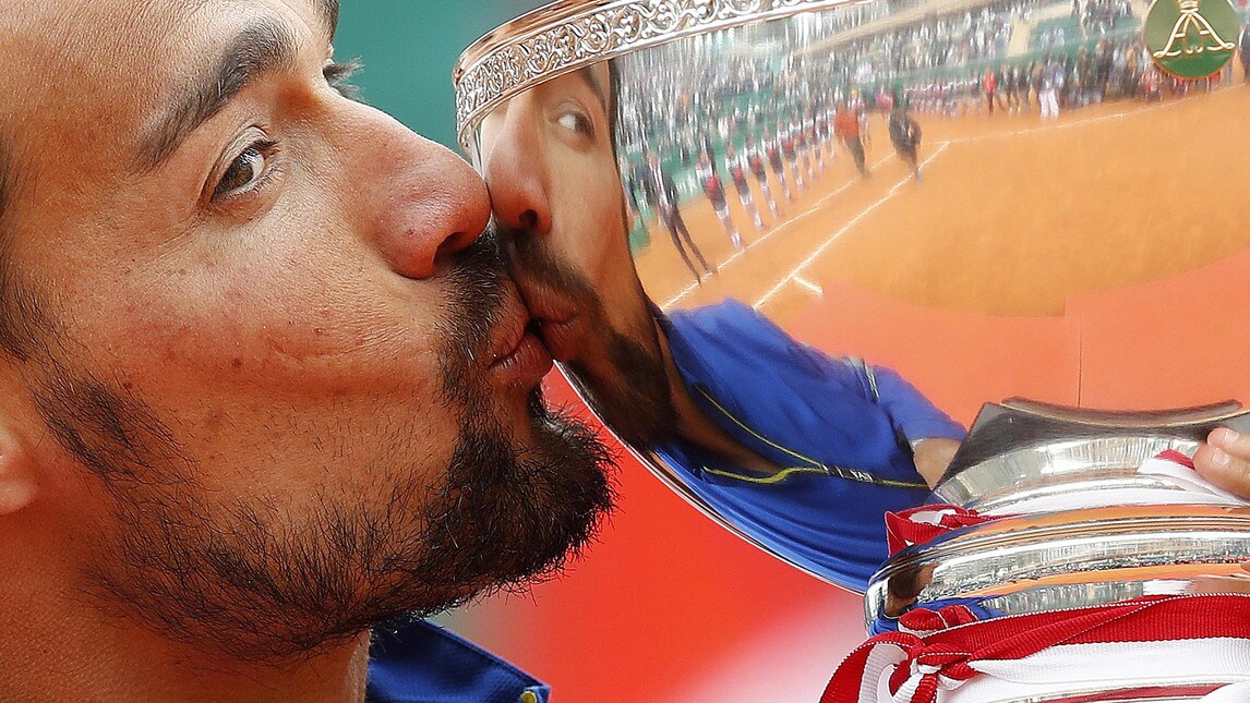 Trionfo Fognini, Montecarlo ai suoi piedi