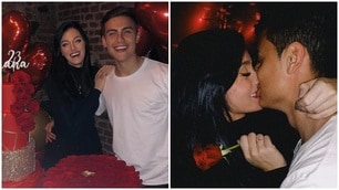 Dybala, festa a sorpresa per la sua Oriana Sabatini