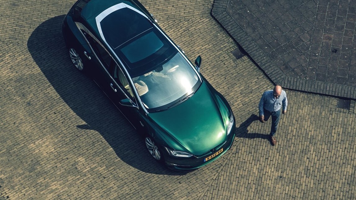 Tesla Model S Shooting Brake, wagon unica FOTO