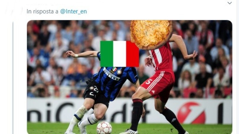 L'Inter "accusa" il Bayern Monaco: «Basta pasta sulla pizza!»