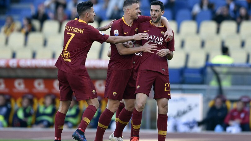 Roma, bentornato Pastore: gol e ovazione dell’Olimpico