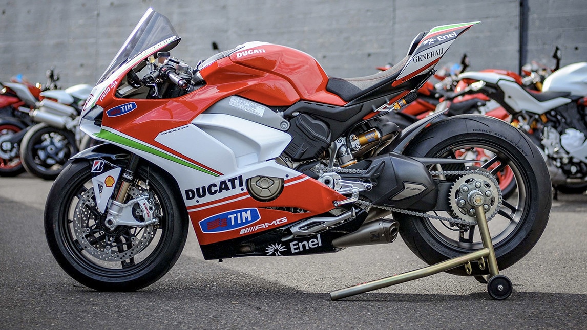 Ducati Panigale V4, tributo ad Hayden. Le Foto