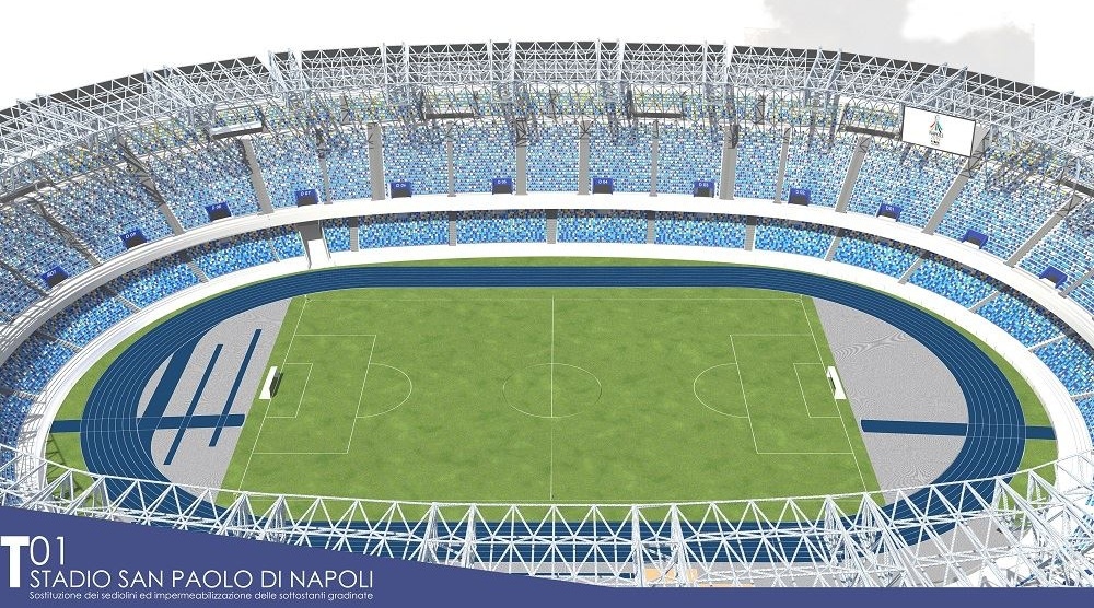 Napoli, così sarà il nuovo San Paolo