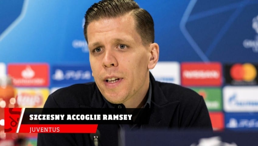 Juventus, Szczesny accoglie Ramsey
