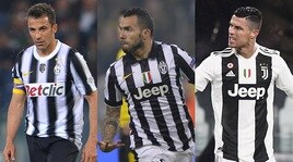 Juventus, ecco le maglie degli otto scudetti