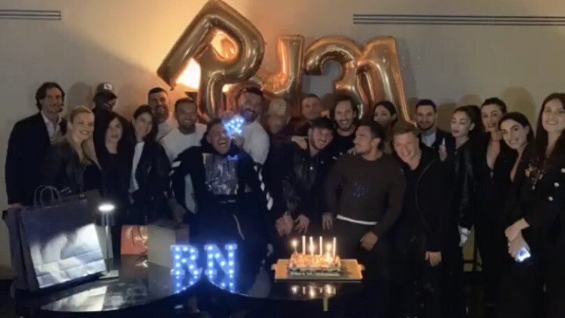 Nainggolan, festa di compleanno a Roma: c’è anche Politano