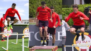 Allenamento Roma, chi salta più in alto?