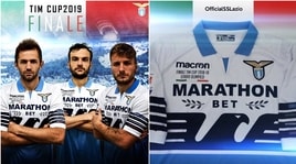 Lazio, nuovo look: svelata la maglia per la finale