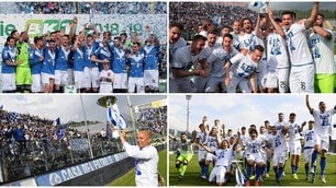 Gioia immensa a Brescia: Serie A e Coppa al cielo