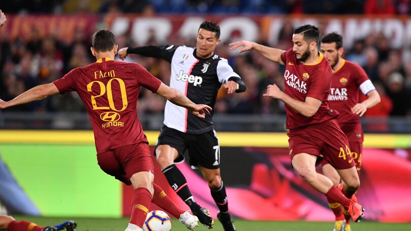 Moviola serie A, Roma-Juve: giusto annullare il gol di Ronaldo