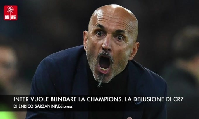 L'Inter vuole blindare la Champions. Ronaldo deluso per la sconfitta