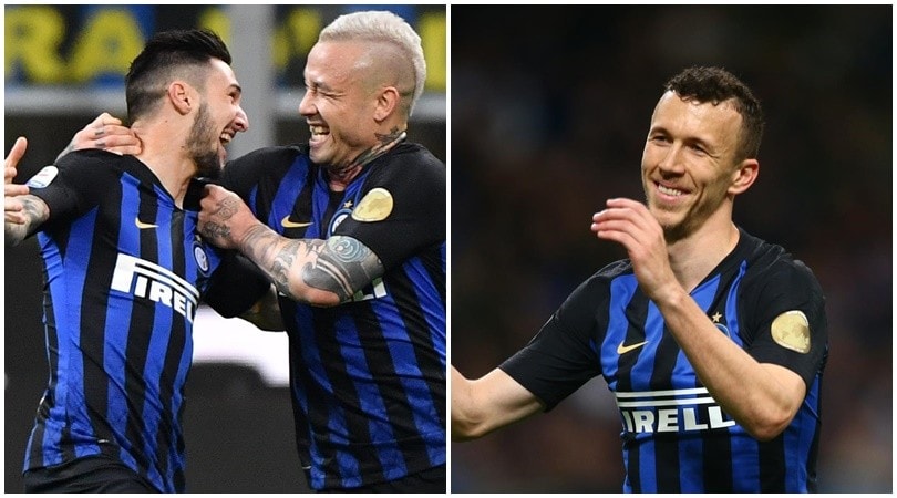 Politano e Perisic rilanciano l'Inter al terzo posto