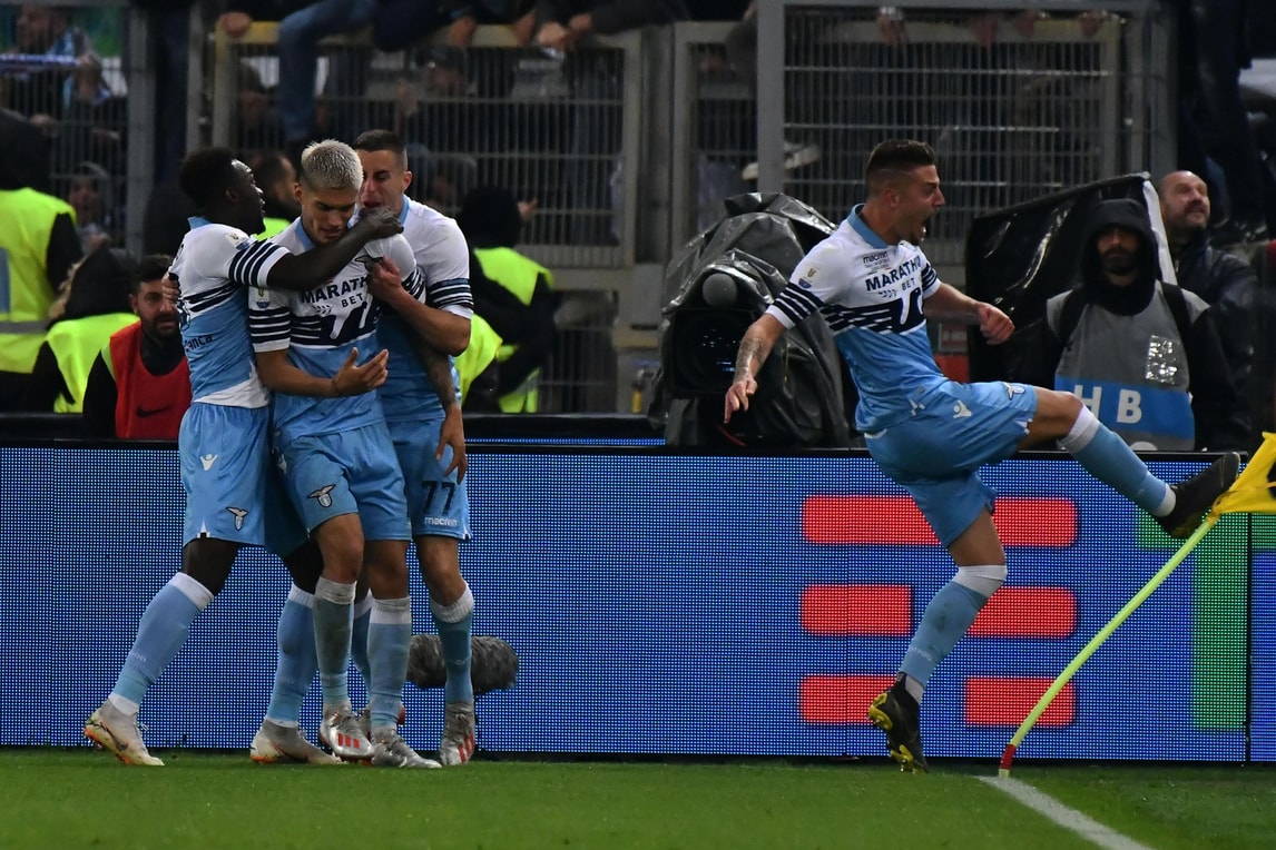 Favola Lazio! Milinkovic Savic e Correa decidono la Coppa Italia
