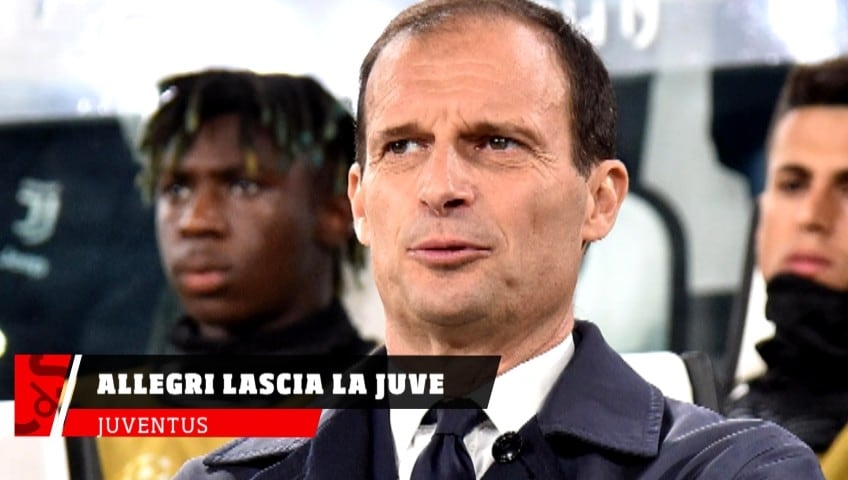 Juventus, Allegri lascia la Juve