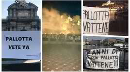 I tifosi della Roma contestano Pallotta in tutto il mondo