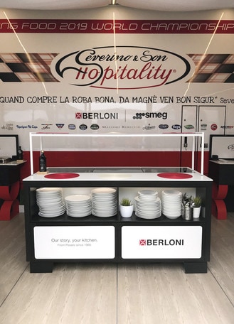 Le cucine Berloni nei paddock della MotoGp insieme a Severino & Son Hospitality