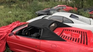 Ferrari, 11 supercar abbandonate nell'incuria in Texas - Le Foto
