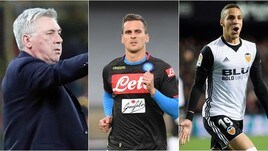 Napoli 2019-20, la formazione di Ancelotti col 4-4-2