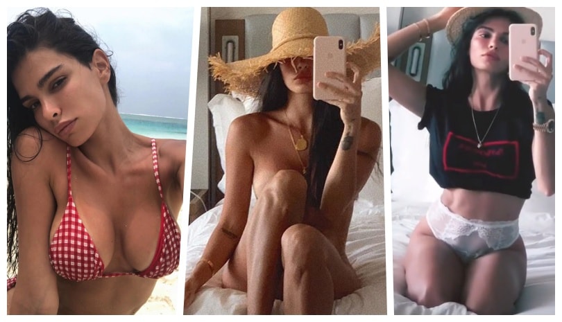 Lady Djordjevic, scatti hot: nuda davanti allo specchio