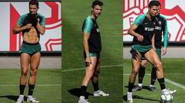 Ronaldo in nazionale mette in mostra dei muscoli impressionanti