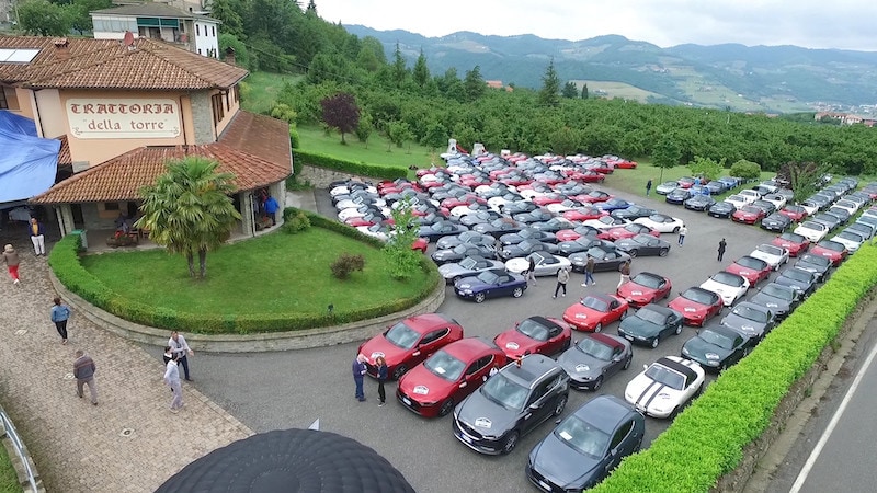 Mazda MX5 al 17° Andar per Langhe: le immagini