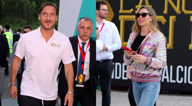 Totti e Ilary arrivano alla Notte dei Re: ci sono anche Chanel e Isabel