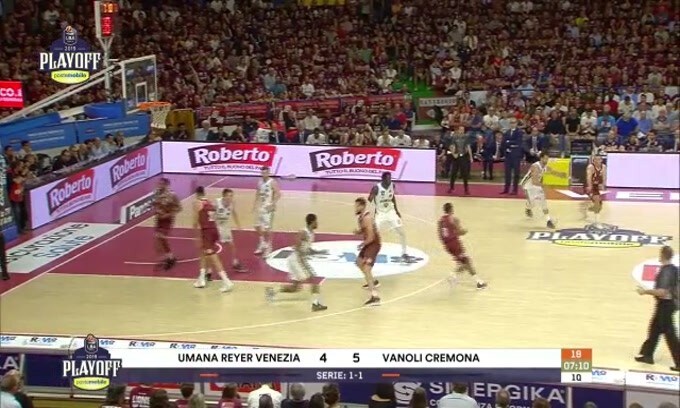 Umana Reyer Venezia - Vanoli Cremona 73-75