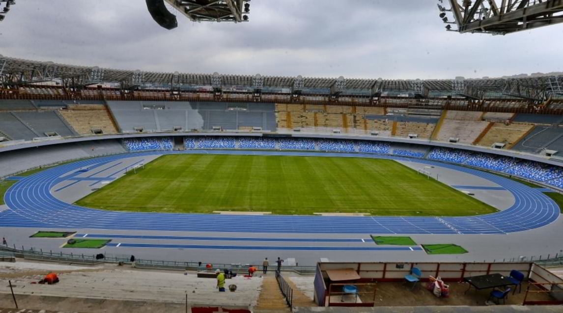 Napoli, ecco il nuovo look del San Paolo