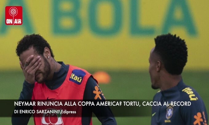 Neymar rinuncia alla Coppa America? Tortu, caccia al record