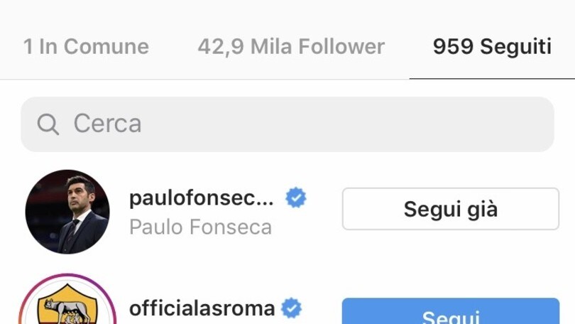 Ismaily vuole raggiungere Fonseca: segue la Roma sui social e mette 'like' alle foto