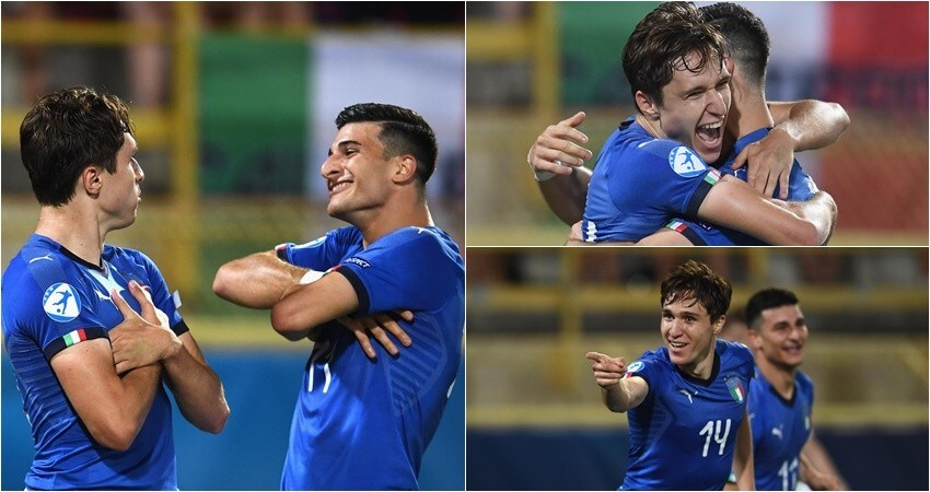 Chiesa trascina l'Italia ed esulta come Mbappé