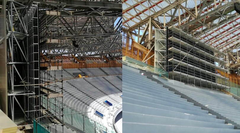 Napoli, nuovo San Paolo: installati anche i maxi-schermi