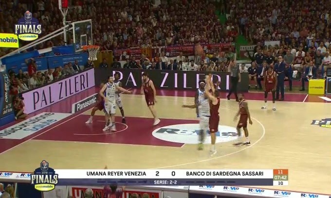 Umana Reyer Venezia - Banco di Sardegna Sassari 78-65
