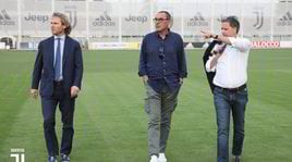 Juve, ecco Sarri: è arrivato a Torino