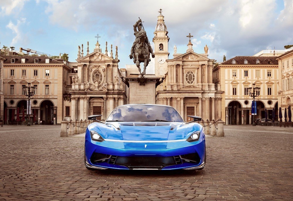 Pininfarina Battista a Parco Valentino: le foto