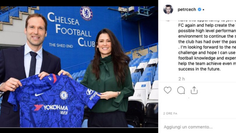Cech torna al Chelsea come consulente tecnico: "Sono un privilegiato"