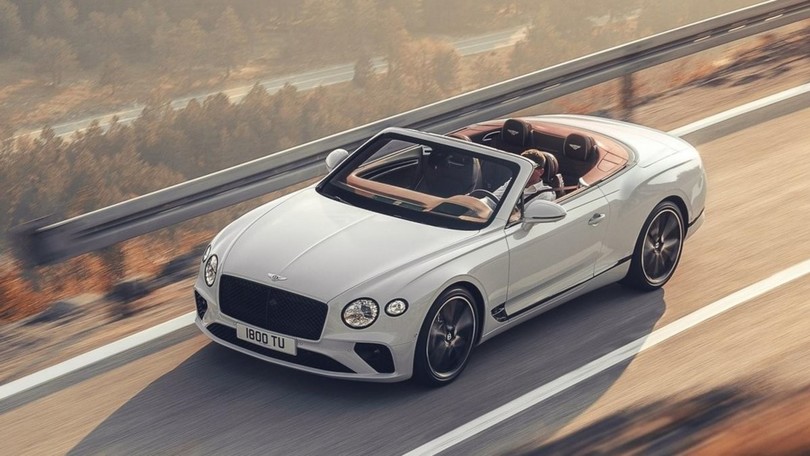 Bentley GT Convertible al Salone di Torino Parco Valentino