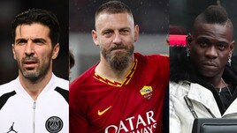 Da Buffon e De Rossi a Balotelli, la top 11 degli svincolati