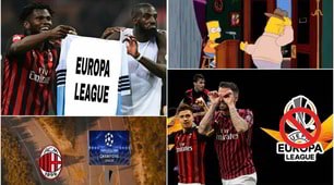 Milan escluso dall'Europa League: tutte le ironie sui social