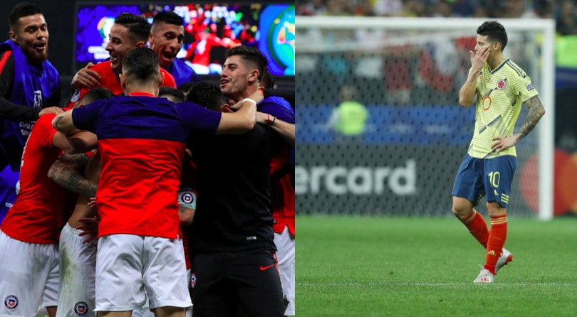 Coppa America, festa Cile ai rigori e Colombia ko: la delusione di James Rodriguez
