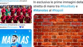 Manolas-Napoli sui social, tifosi azzurri scatenati: "Che coppia con Koulibaly"
