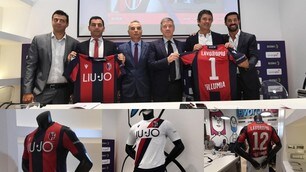 Bologna, ecco la nuova maglia