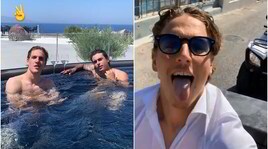 Zaniolo, compleanno in Grecia: piscina e quad con gli amici